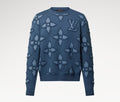 LV 1AGJRD,Louis Vuitton 1AGJRD,LV crewneck,Lv sweater,LV knitwear,LV pullover,LV cotton sweater,LV pullover mens,LV pullover
