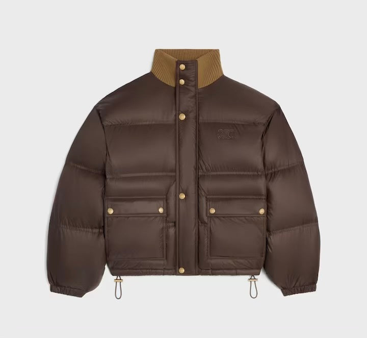 Winniemodo,Winnie modo,Celine RV0VN0T69.19BR,Celine down,Celine down sale,Celine womens down,Celine puffer jacket,Celine down