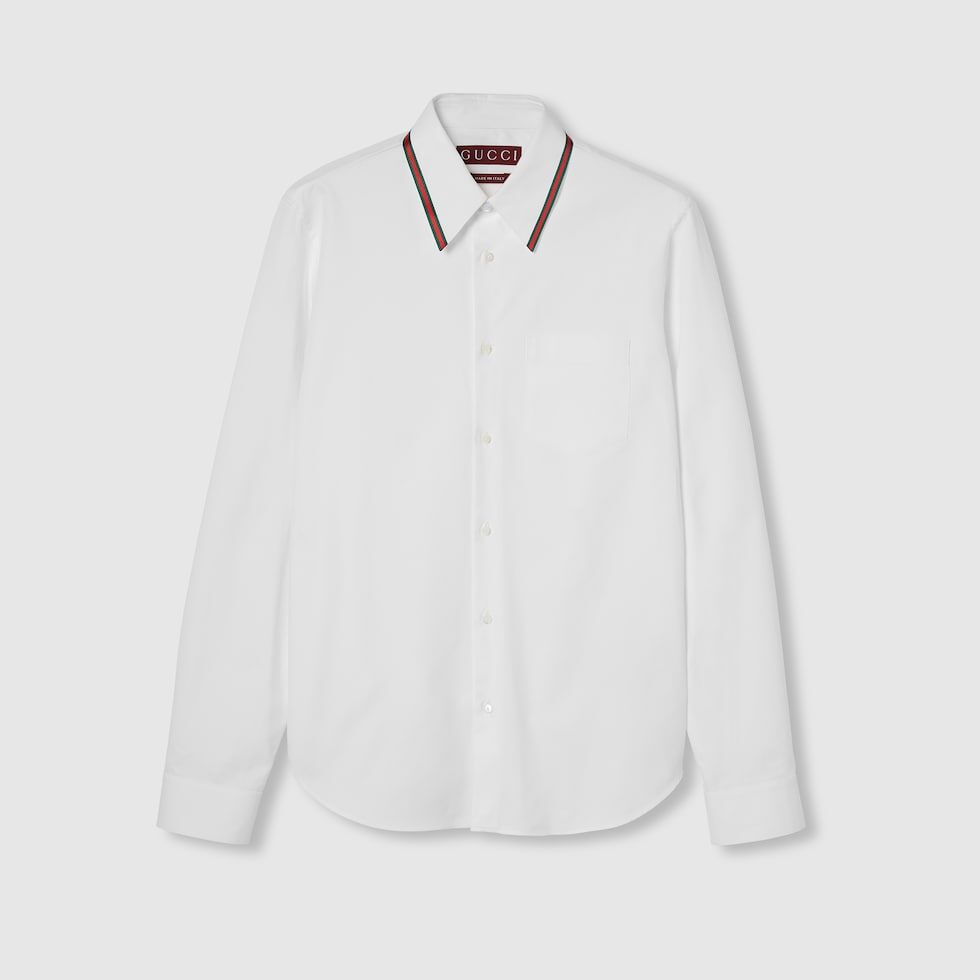 Winniemodo,Winnie modo,Gucci 814560 Z7AVS,Gucci Oxford cotton shirt,Gucci shirt,Gucci shirt sale,Gucci white shirt,Gucci whit
