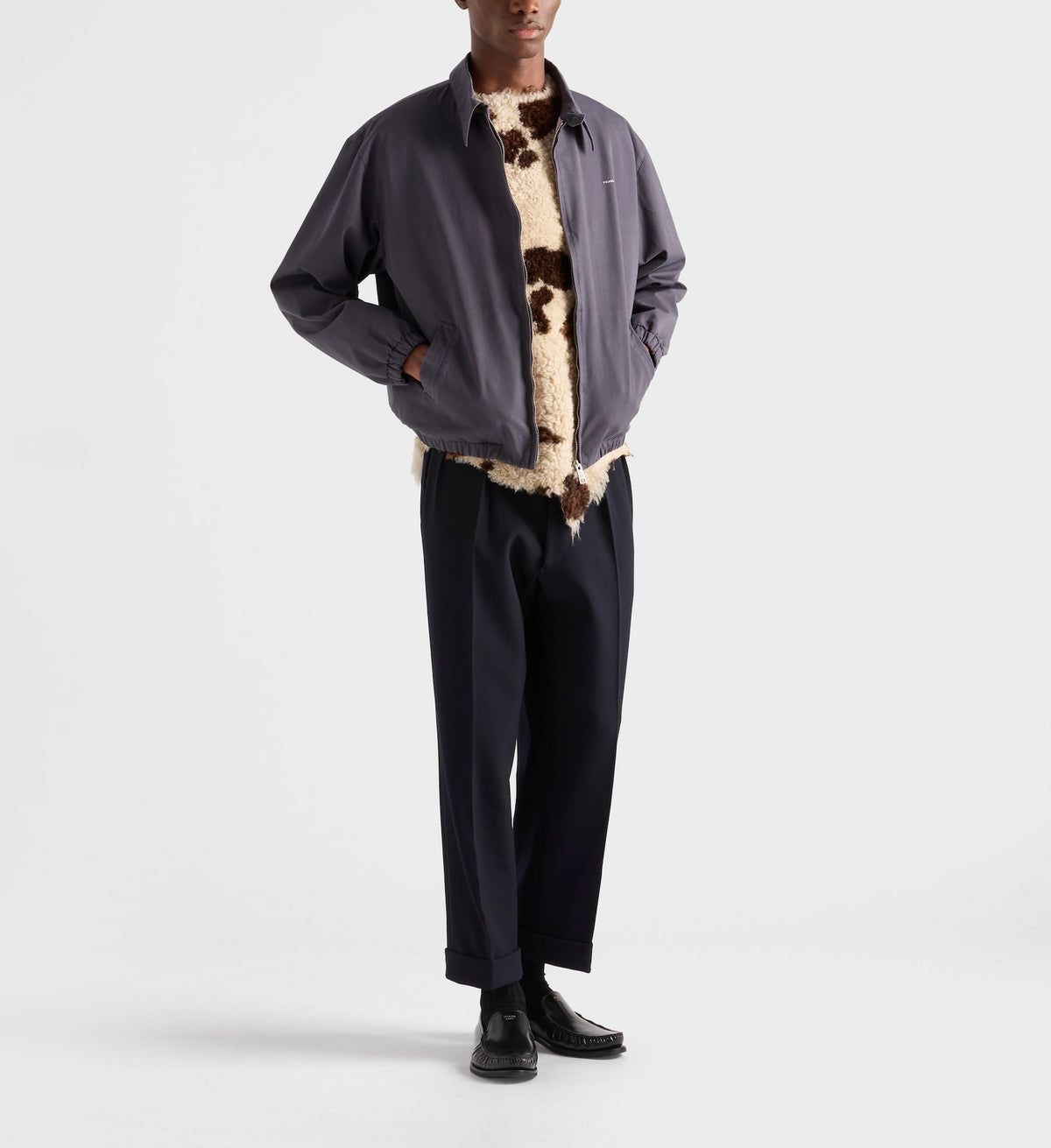 Winniemodo,Winniemodony,Prada SGC885,Prada cotton jacket men grey,Prada zip up jacket sale,Prada zip up jacket grey,Prada jac
