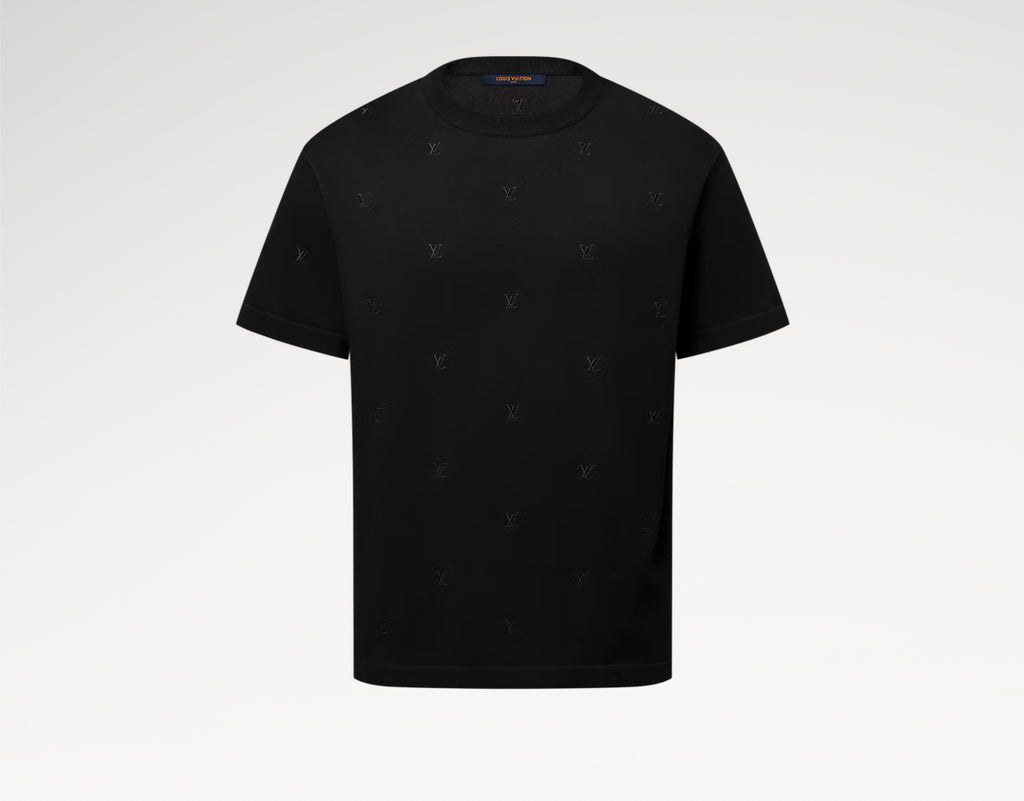 Louis Vuitton 1AHVPS,LV 1AHVPS,Louis Vuitton blason embroidered short sleeved,LV embroidered short sleeved,Louis Vuitton embr