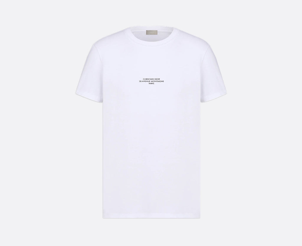 Dior 593J668D3018,Winniemodo,Winnie modo,Dior Montaigne T-shirt,Dior white T-shirt,Dior white tee,Dior T-Shirt,Dior tee,Dior