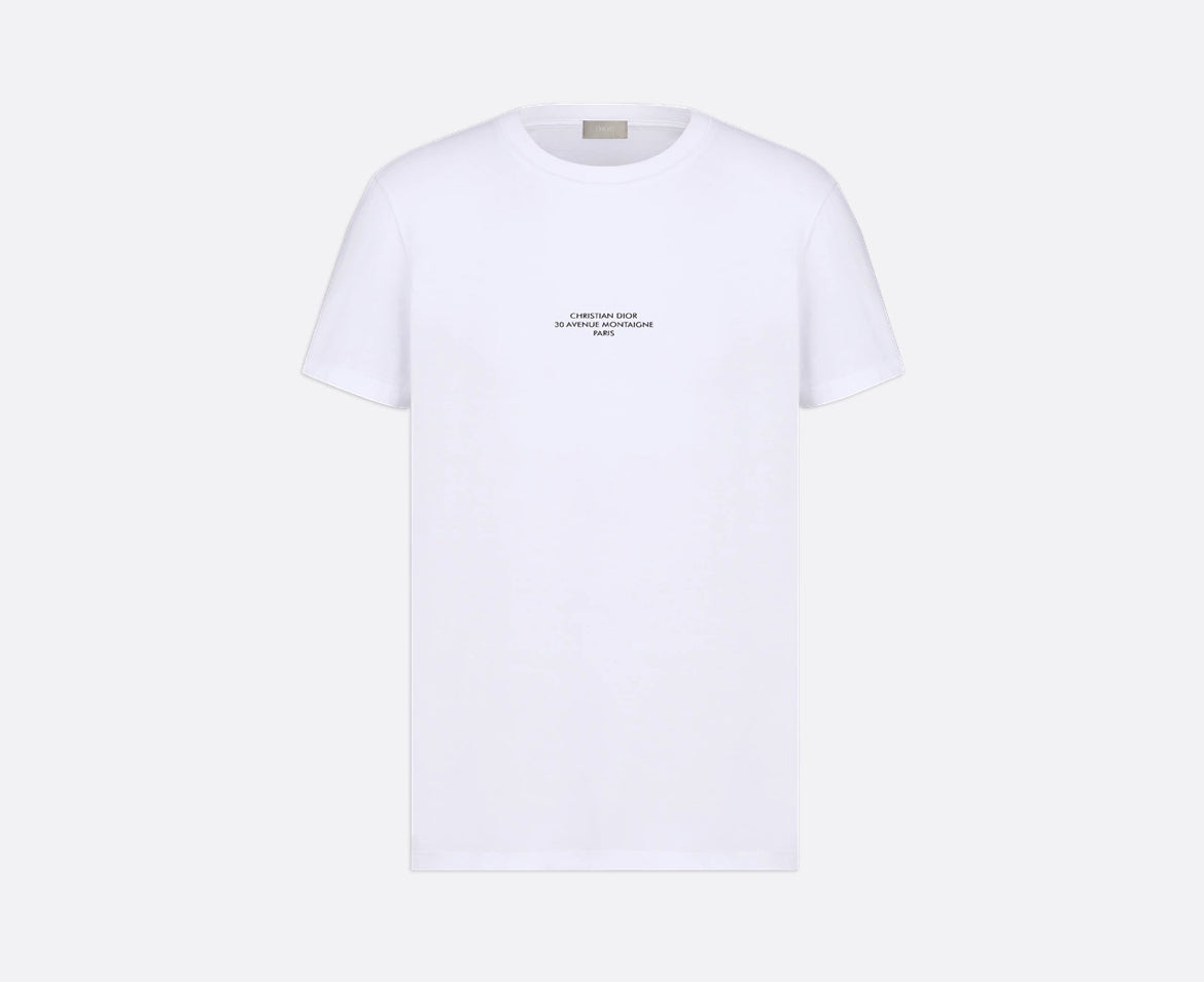 Dior 593J668D3018,Winniemodo,Winnie modo,Dior Montaigne T-shirt,Dior white T-shirt,Dior white tee,Dior T-Shirt,Dior tee,Dior