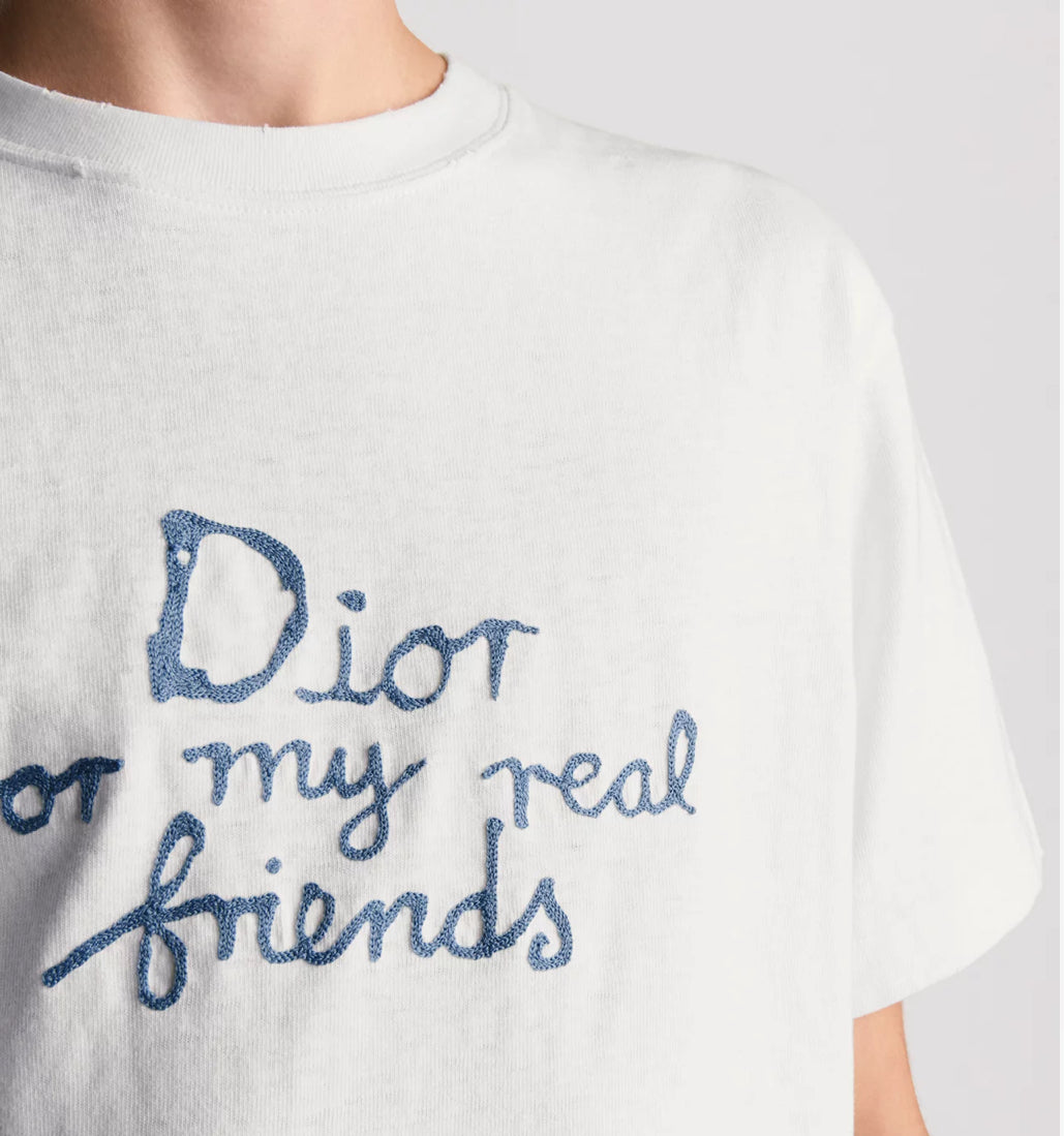 Dior 583J696A0849,Dior Hylton nel,Dior Hylton nel t-shirt, Dior Hylton nel t-shirt white, Dior T-Shirt,Dior T- Shirt mens,Dio
