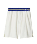 Burberry 8090060,Burberry EKD print shorts,Burberry EKD print white shorts,Burberry white cloth shorts,Burberry mens white sh