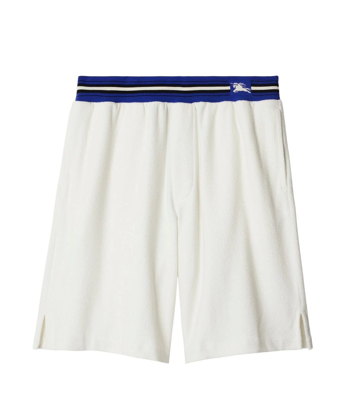 Burberry 8090060,Burberry EKD print shorts,Burberry EKD print white shorts,Burberry white cloth shorts,Burberry mens white sh