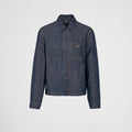 Winniemodo,Winnie modo,Prada GEB254,Prada chambray jacket,Prada denim jacket,Prada denim jacket mens,Prada jacket,Prada jacke