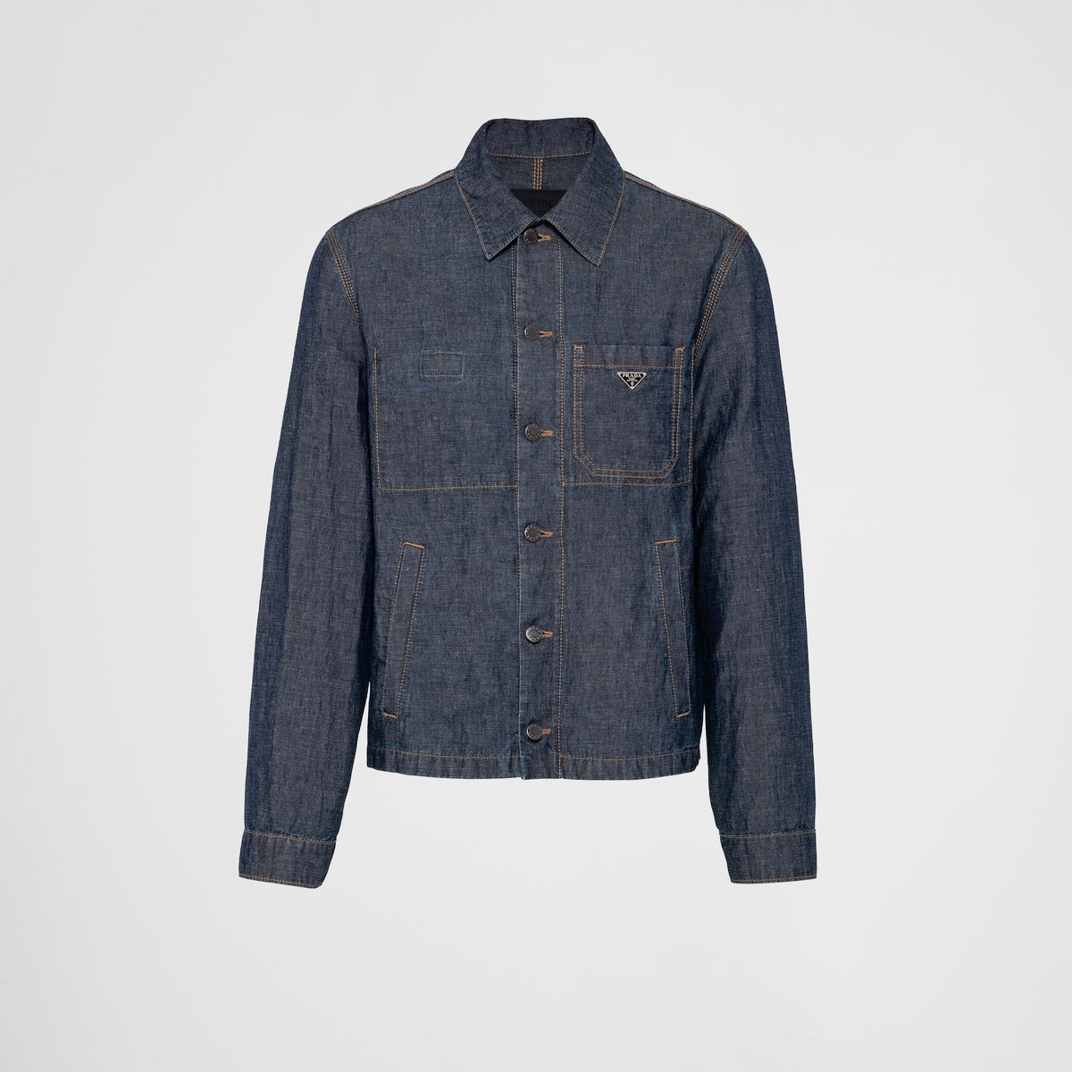 Winniemodo,Winnie modo,Prada GEB254,Prada chambray jacket,Prada denim jacket,Prada denim jacket mens,Prada jacket,Prada jacke