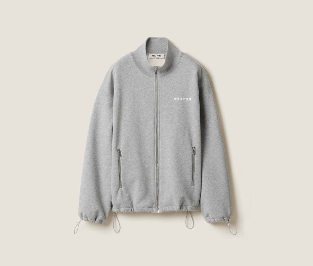 Winniemodo,Winnie modo,MIU MIU MJL042,Miu Miu fleece zipper sweatshirt,Miu Miu fleece jacket,MIU MIU jacket,MIU MIU jacket sa