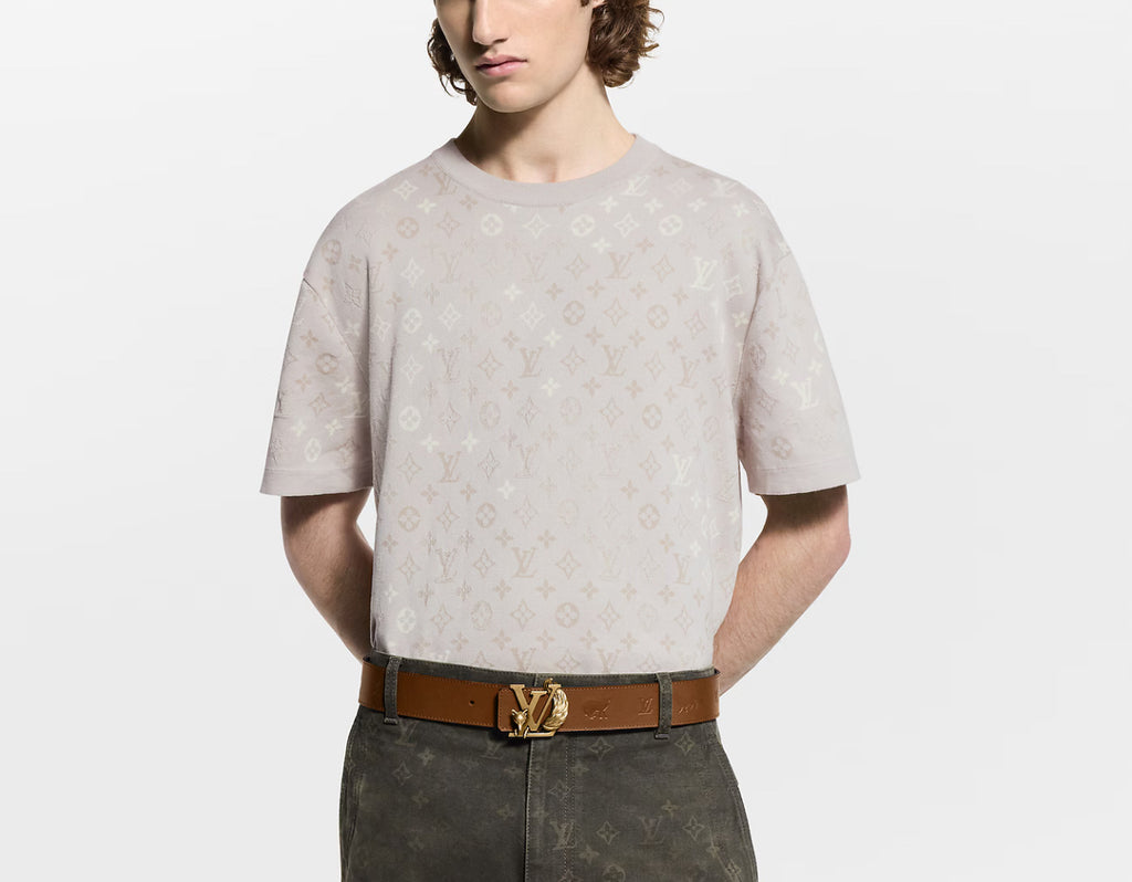 Winniemodo,Winnie modo,Louis Vuitton 1AJBTB,LV 1AJBTB,Louis Vuitton monogram short sleeved T-shirt,LV monogram T-shirt,Louis