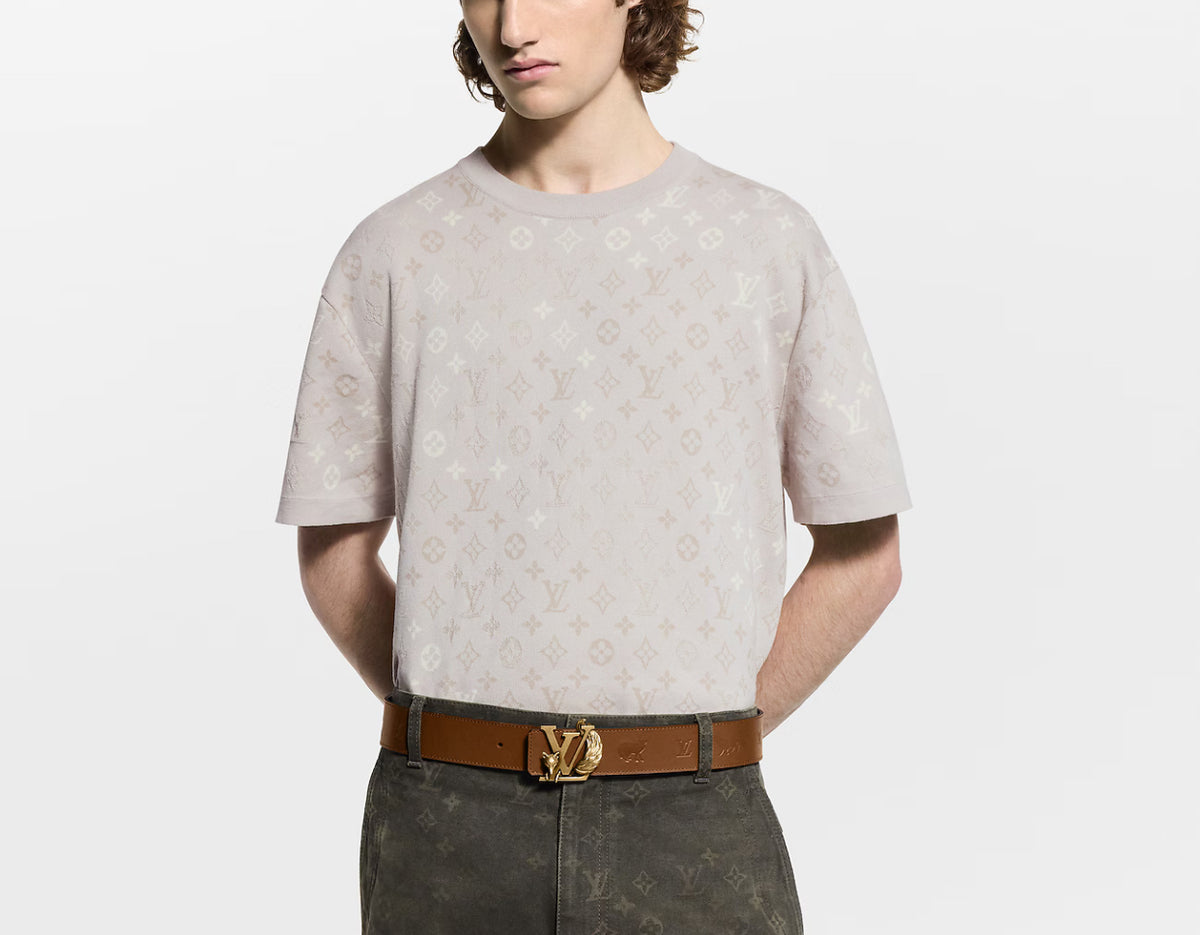 Winniemodo,Winnie modo,Louis Vuitton 1AJBTB,LV 1AJBTB,Louis Vuitton monogram short sleeved T-shirt,LV monogram T-shirt,Louis