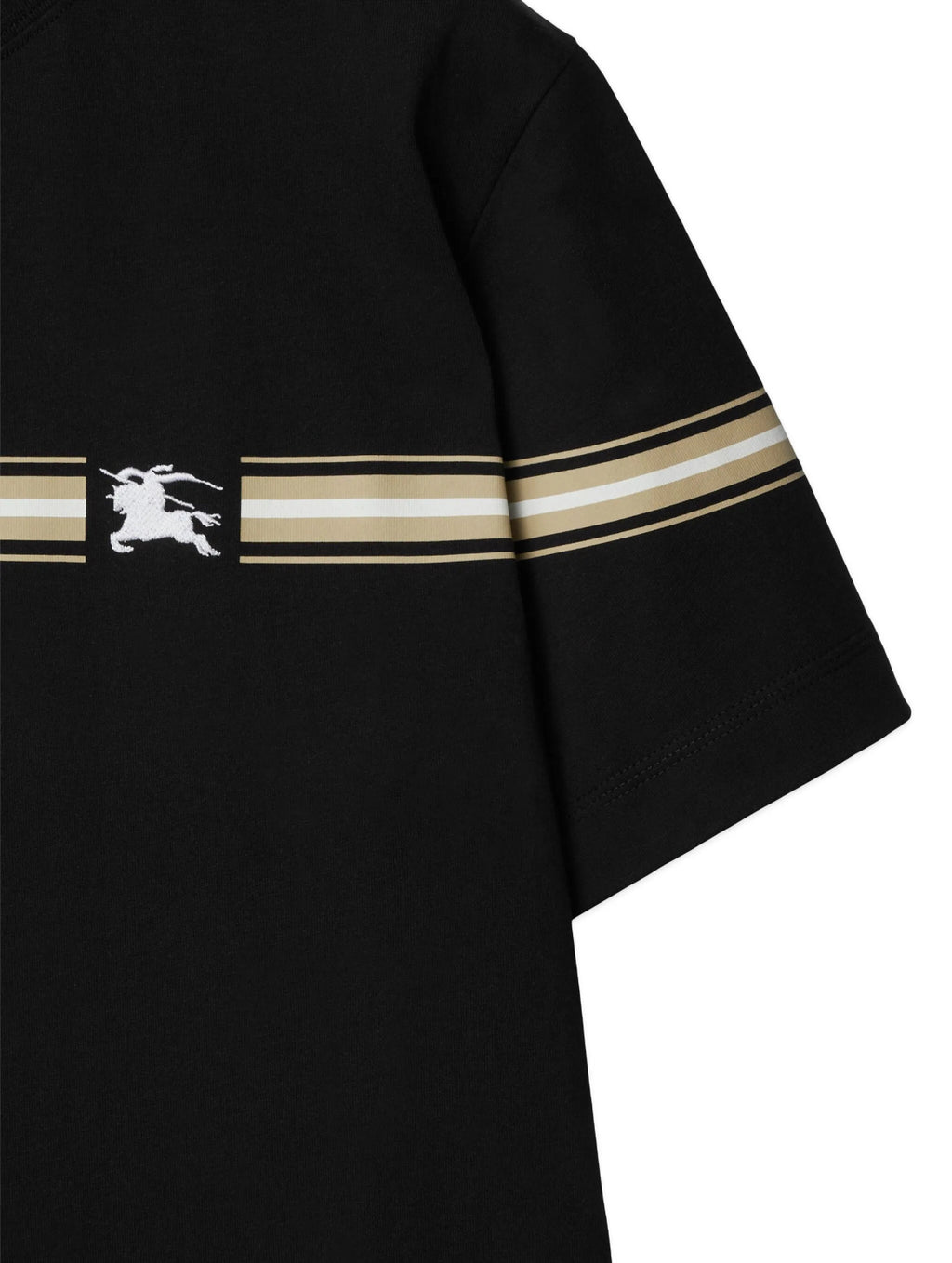 Burberry 8090436,Burberry 8104889,Burberry striped  T-shirt,Burberry T-shirt with logo Burberry,Burberry white t-shirt logo,B