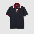 Winniemodo,Winnie modo,Gucci 829434 XJHEF,Gucci cotton piquet polo shirt,Gucci V neck polo shirt,Gucci V neck polo shirt mens