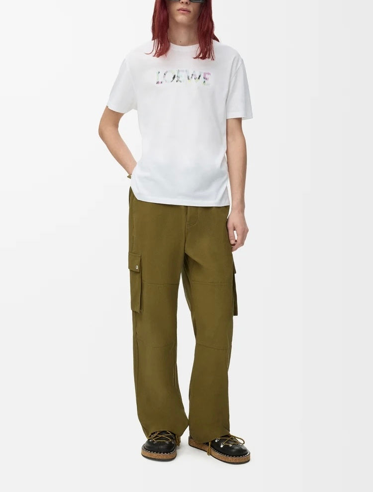 Winniemodo,Winnie modo,Loewe H526Y22XCM,Loewe relaxed fit T-shirt in cotton,Loewe t-shirt,Loewe tee,Loewe t-shirt white,Loewe