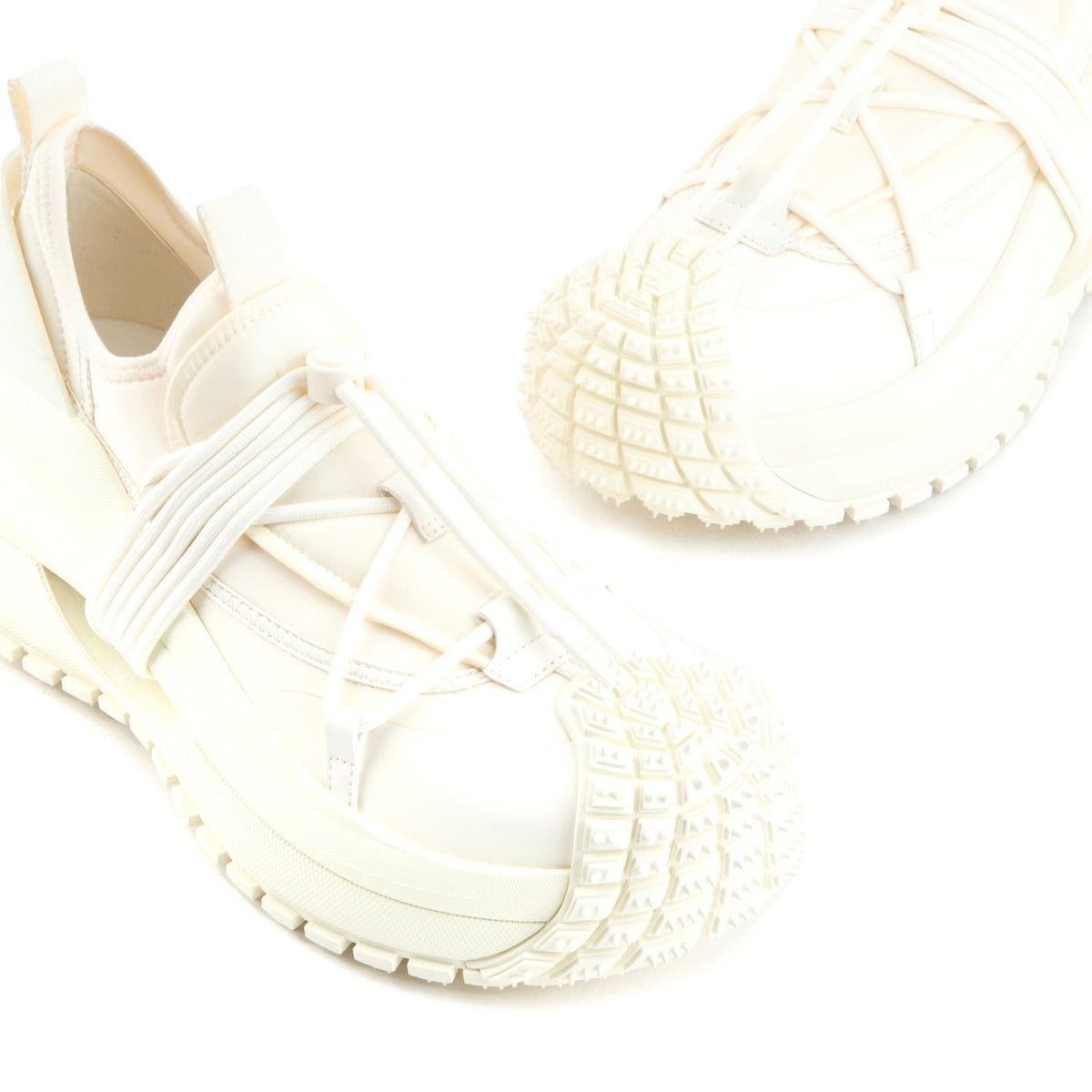 Emporia Armani X4X653XR08300638,Emporia Armani Nylon Sneakers With Scuba Details,Emporia Armani white sneaker,Emporia Armani