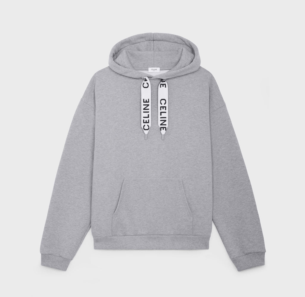 Celine loose hoodie in cotton fleece