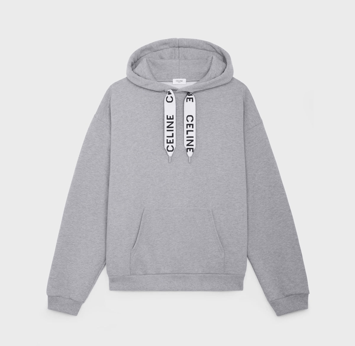 Celine loose hoodie in cotton fleece