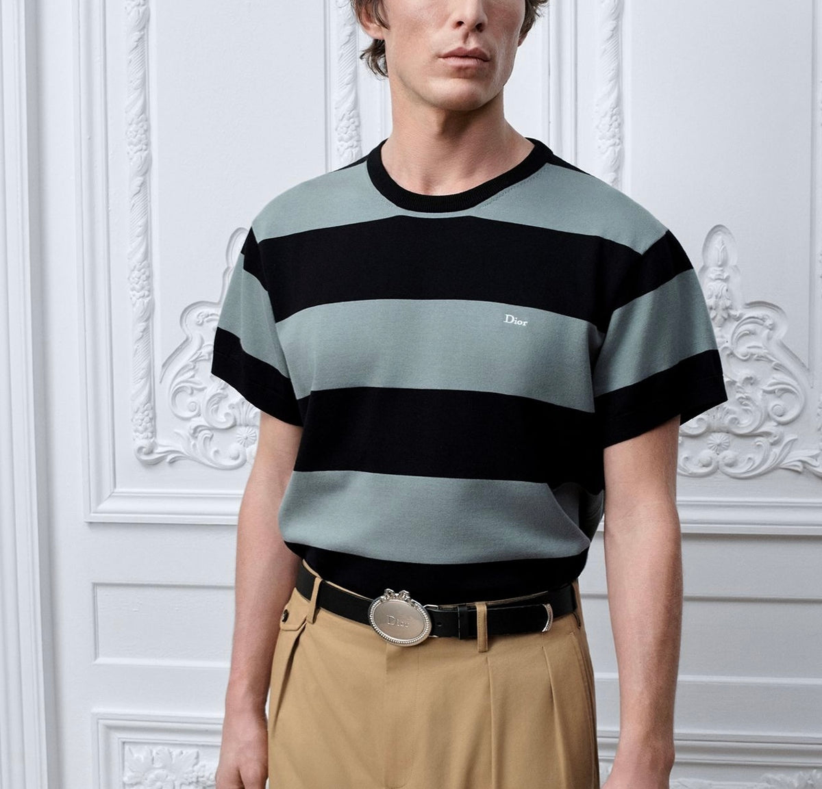 Winniemodo,Winniemodony,Dior 693M602A7033,Dior knit sweater striped,Dior sweater,Dior sweater outlet,Dior sweater sale,Discou