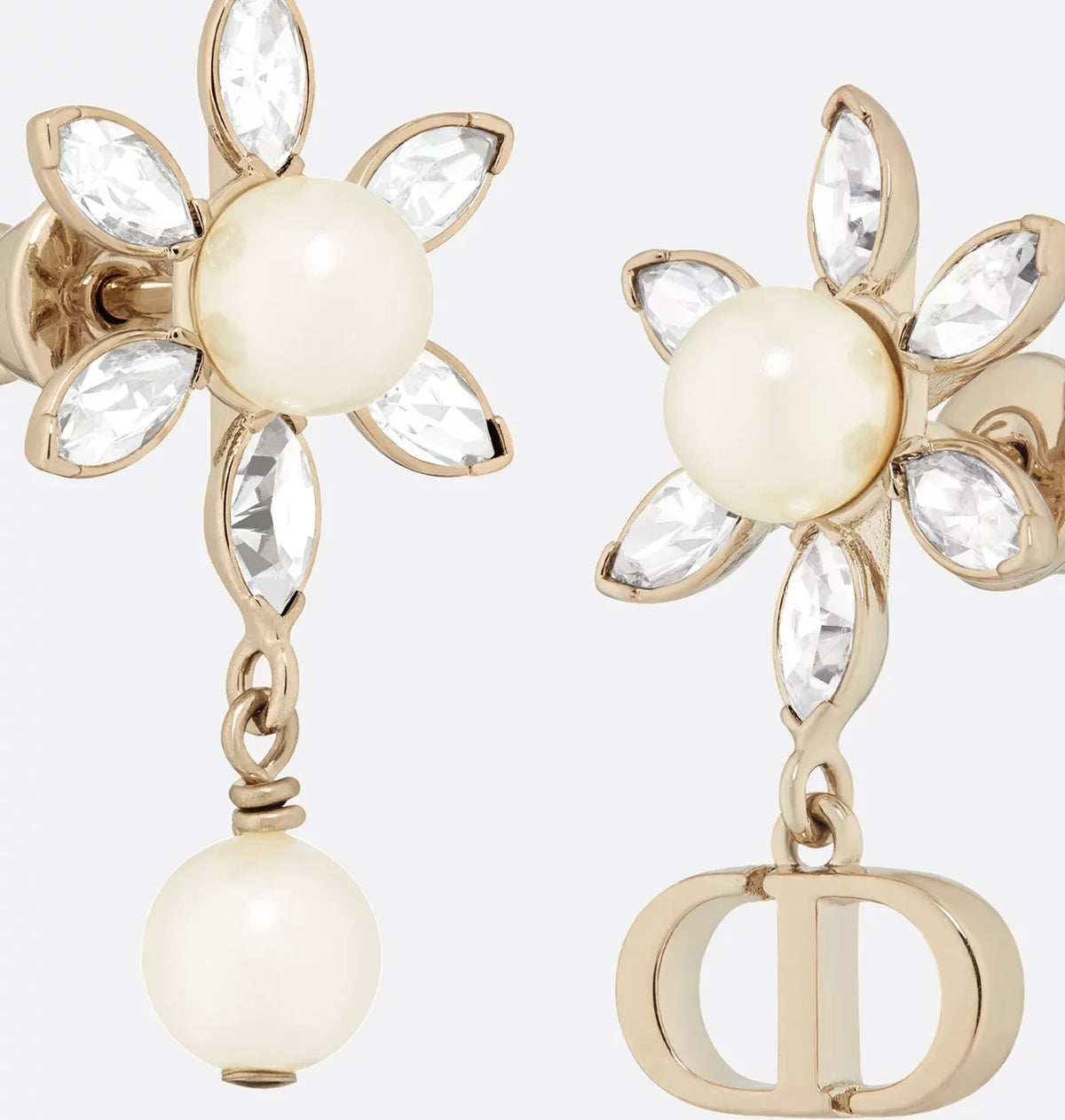 Dior bloom in Dior earrings,Dior bloom earrings,Dior flower earrings,Dior flower earrings,Dior asymmetric earrings,Dior cryst