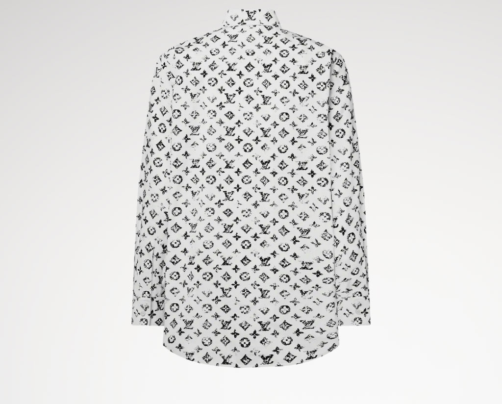 Winniemodo,Winnie modo,Louis Vuitton 1AI296,LV 1AI296,Louis Vuitton graphic monogram shirt,LV  graphic monogram shirt,Louis V