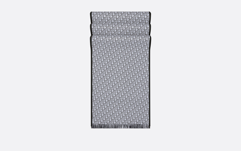 Dior 14CDO301I985,DIOR OBLIQUE UNIVERSITY REVERSIBLE SCARF,Dior scarf on sale,Dior scarf online shop,Dior scarf mens,Dior mon