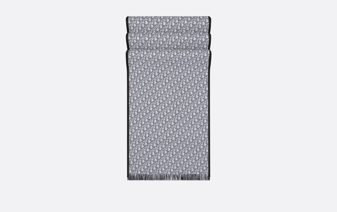 Dior 14CDO301I985,DIOR OBLIQUE UNIVERSITY REVERSIBLE SCARF,Dior scarf on sale,Dior scarf online shop,Dior scarf mens,Dior mon