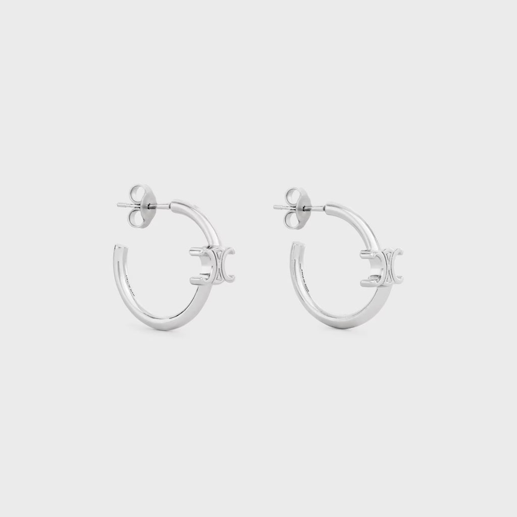 Winniemodo,Winniemodony,Celine 460RD6BRA.35OR,Celine triomphe earrings,Celine triomphe hoops,Celine triomphe earrings,Celine