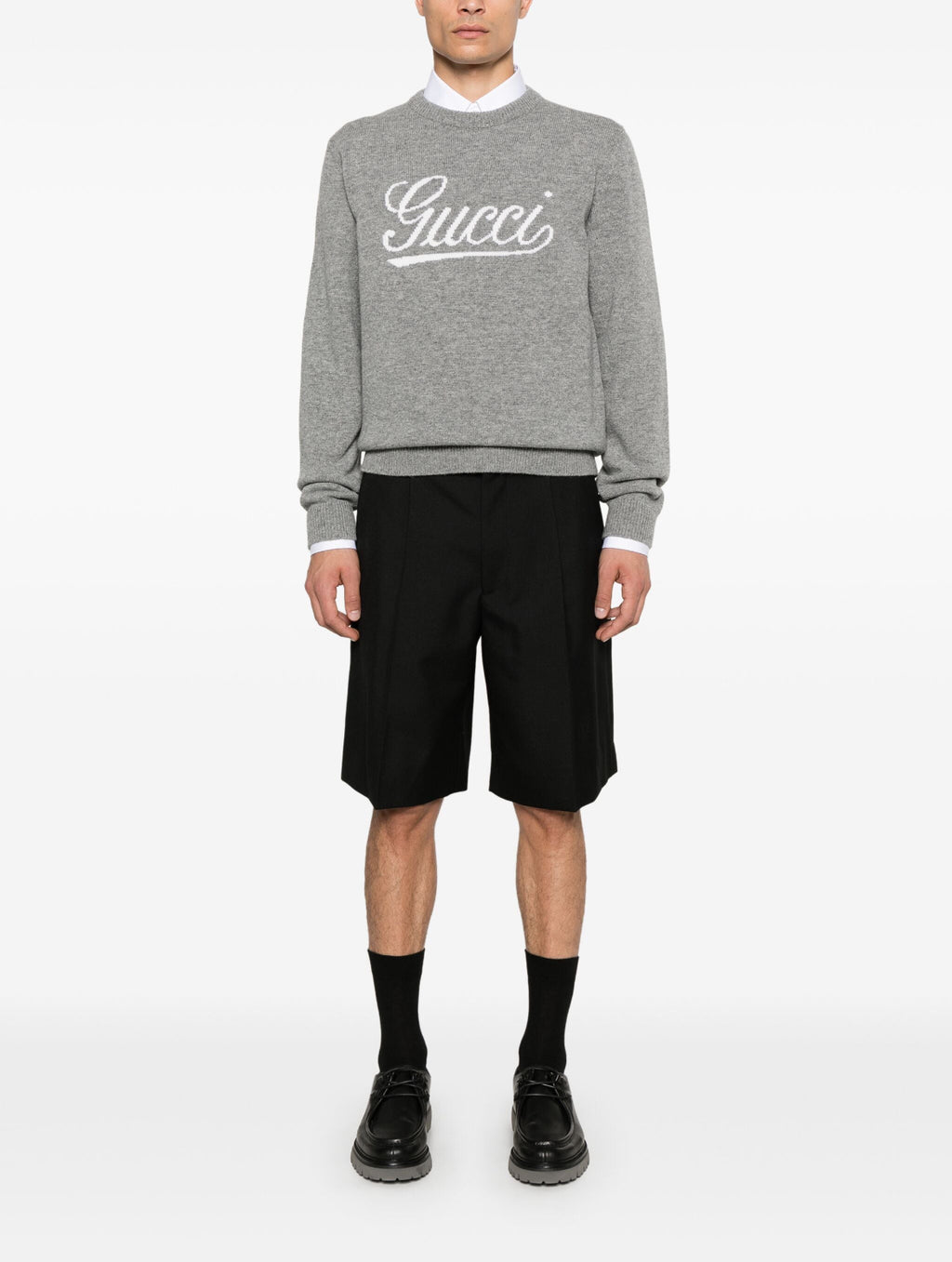Gucci intarsia knit logo sweater,Gucci 795347XKD74,Gucci knitwear sweater on sale,Gucci knitwear authenticity,Gucci knitwear