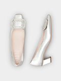 Winniemodo,Winniemodony,Roger Vivier pumps,Roger Vivier heels crystal buckle,Roger Vivier heels sale,RV heels silver sale,Rog