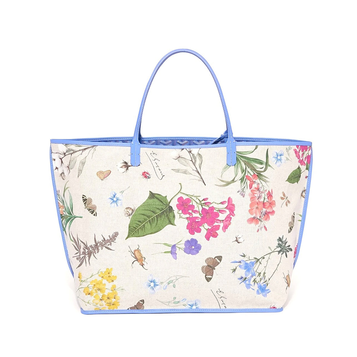 Goyard Saint Louis GM bag, Goyard St Louis GM bag, Goyard St Louis GM bag blue, Goyard Saint Louis GM bag limited edition,Goy