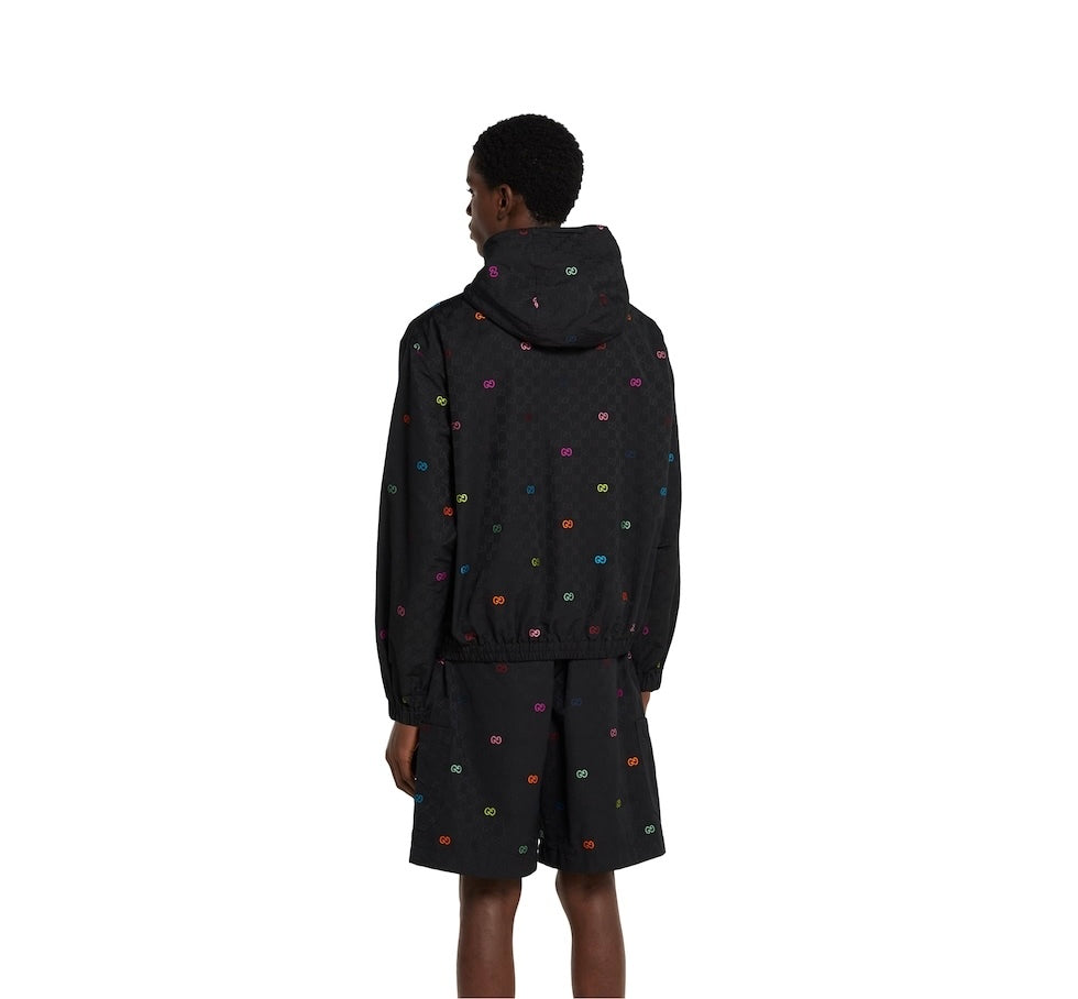 Winniemodo,Winnie modo,Gucci 83330 8ZATA,Gucci GG cotton ripstop zip jacket,Gucci zip up jacket,Gucci jacket,Gucci jacket bla