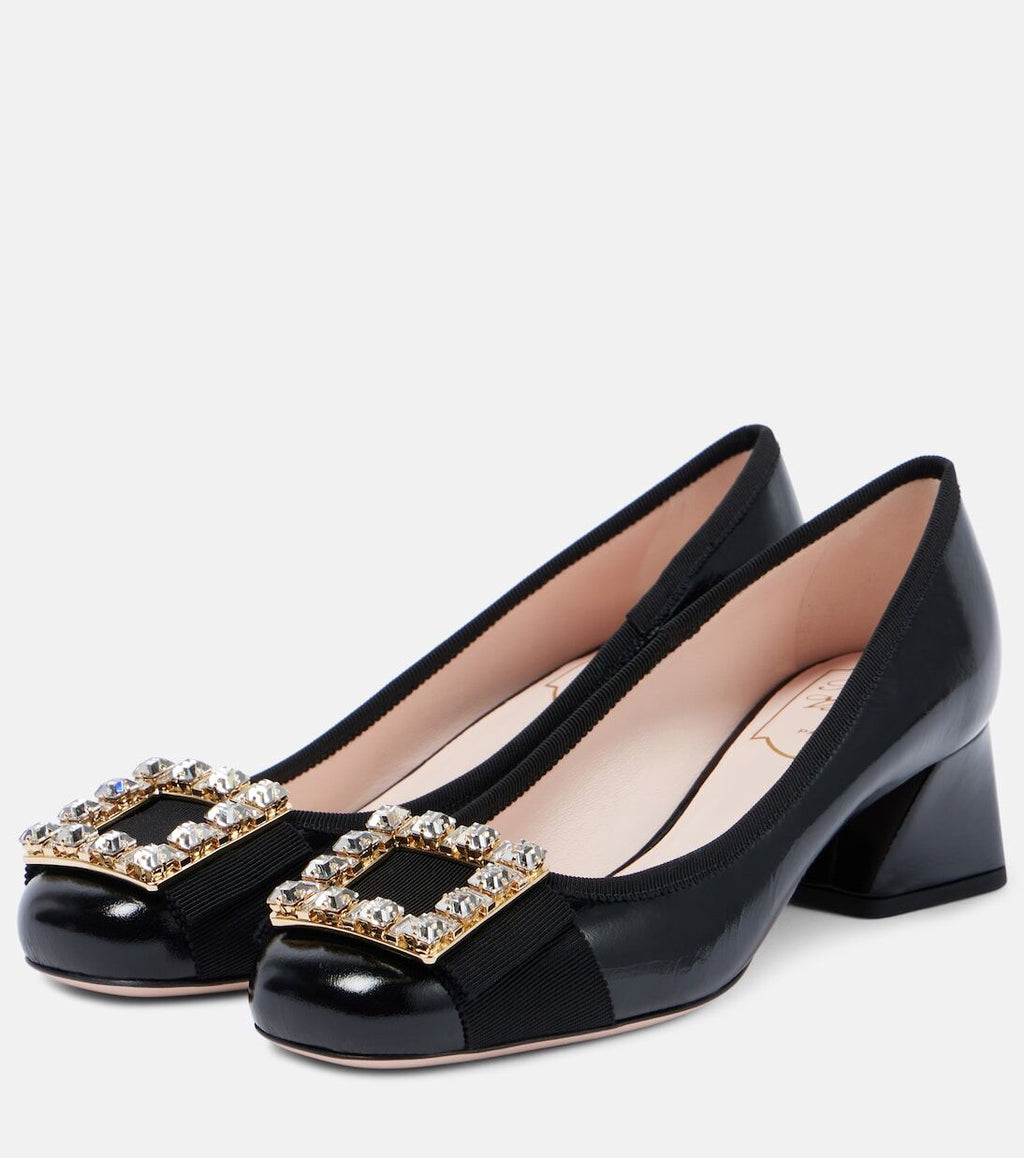Winniemodo,Winniemodony,Roger Vivier pumps,Roger Vivier heels crystal buckle,Roger Vivier heels sale,RV heels black sale,Roge