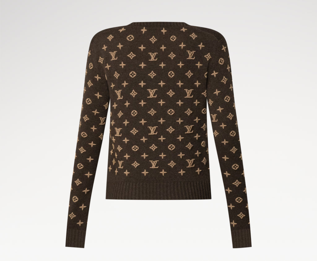 Winniemodo,Winnie modo,Louis Vuitton 1AHZ59,LV 1AHZ59,Louis Vuitton 3D monogram pullover,LV monogram pullover,Louis Vuitton s