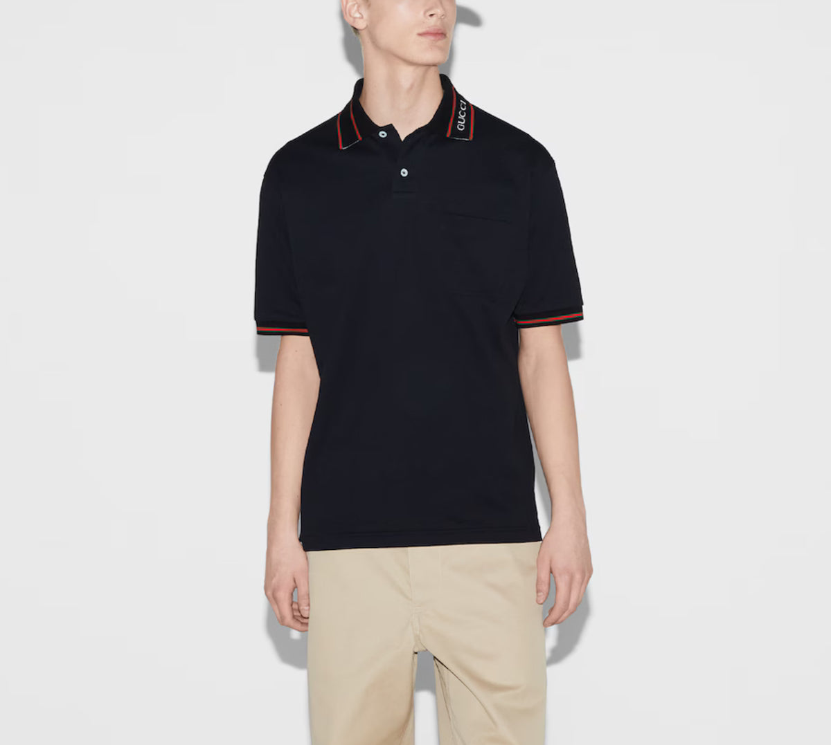 Winniemodo,Winnie modo,Gucci 784422 XJGJW,Gucci cotton piquet polo shirt,Gucci polo shirt,Gucci polo shirt sale,Gucci polo sh