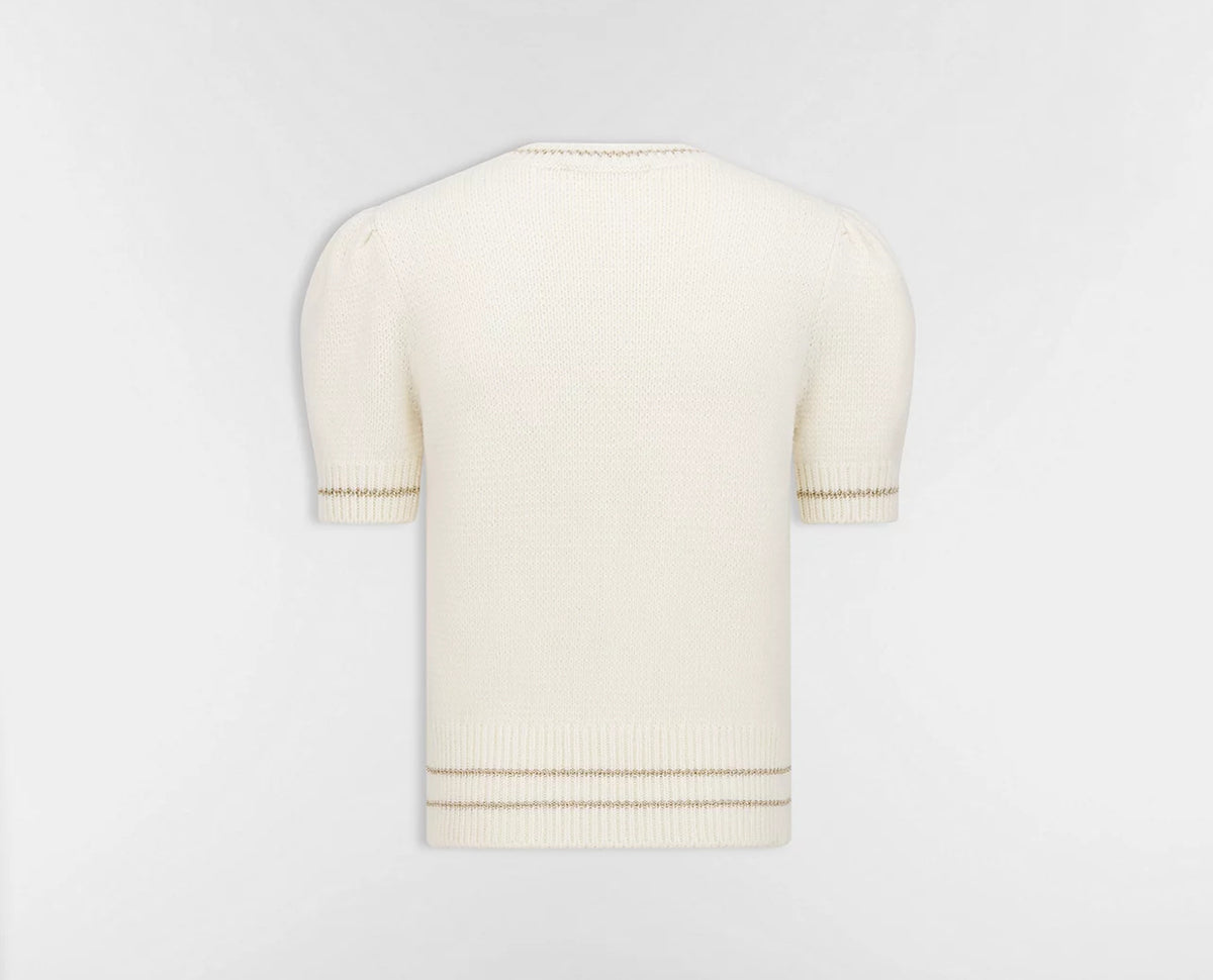 Winniemodo,Winniemodony,Dior 614S09C3089,Dior short sleeved sweater white,Dior short sleeved sweater sale,Dior short sleeved