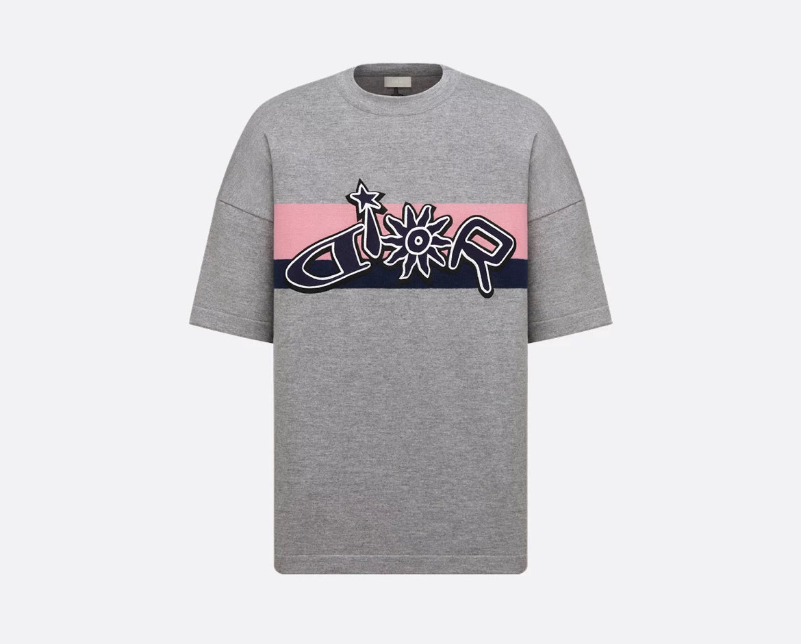 Dior 593M622A2015,Dior and Lewis Hamilton T-shirt,Dior and Lewis Hamilton,Dior and Lewis Hamilton T-shirt grey,Dior Lewis Ham