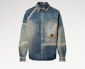 Winniemodo,Winnie modo,Louis Vuitton Sunfaded effect denim shirt,LV Sunfaded effect denim shirt,Louis Vuitton denim shirt,LV