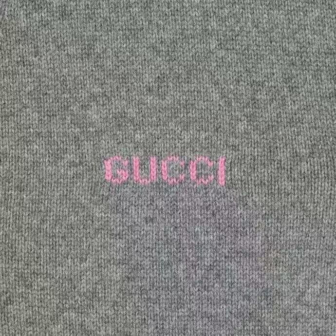 Gucci 824273 XKERK,Gucci cardigan grey,Gucci cardigan cashmere men,Gucci cardigan mens,Gucci cardigan,Gucci cardigan mens gre