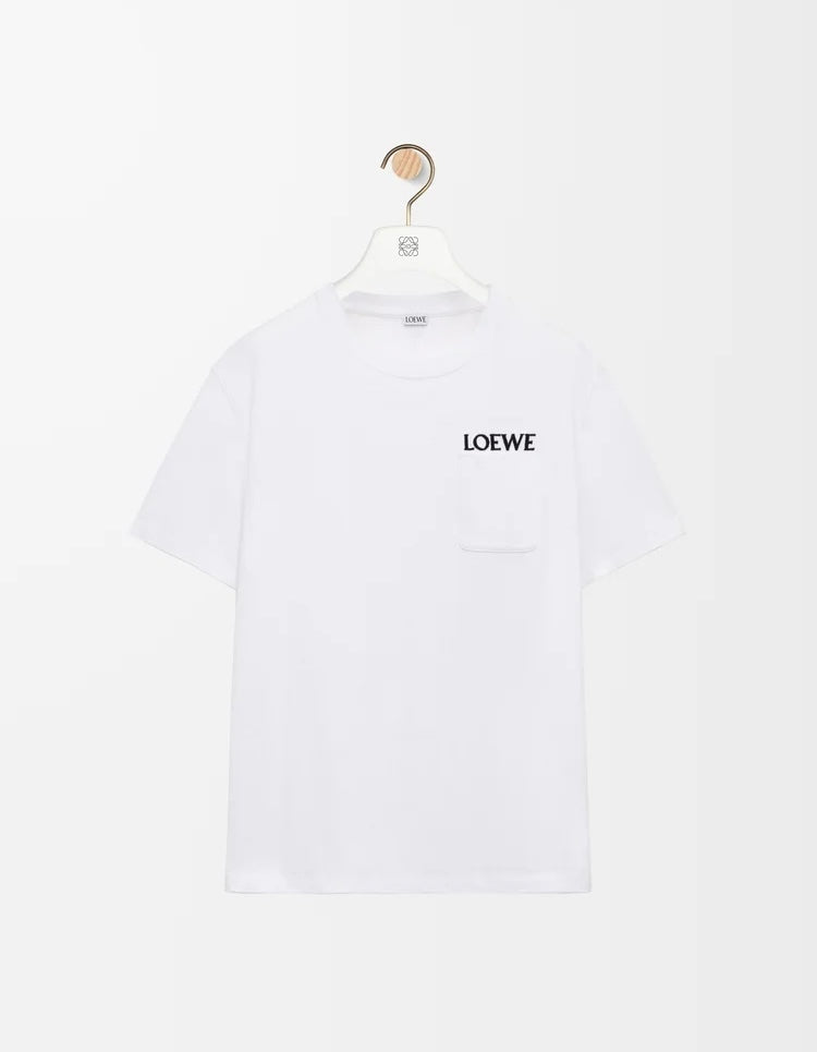 Winniemodo,Winniemodony,Loewe H526Y22XDE,Loewe relaxed fit Tee,Loewe t-shirt 2026,Loewe t-shirt white,Loewe t-shirt men,Loewe