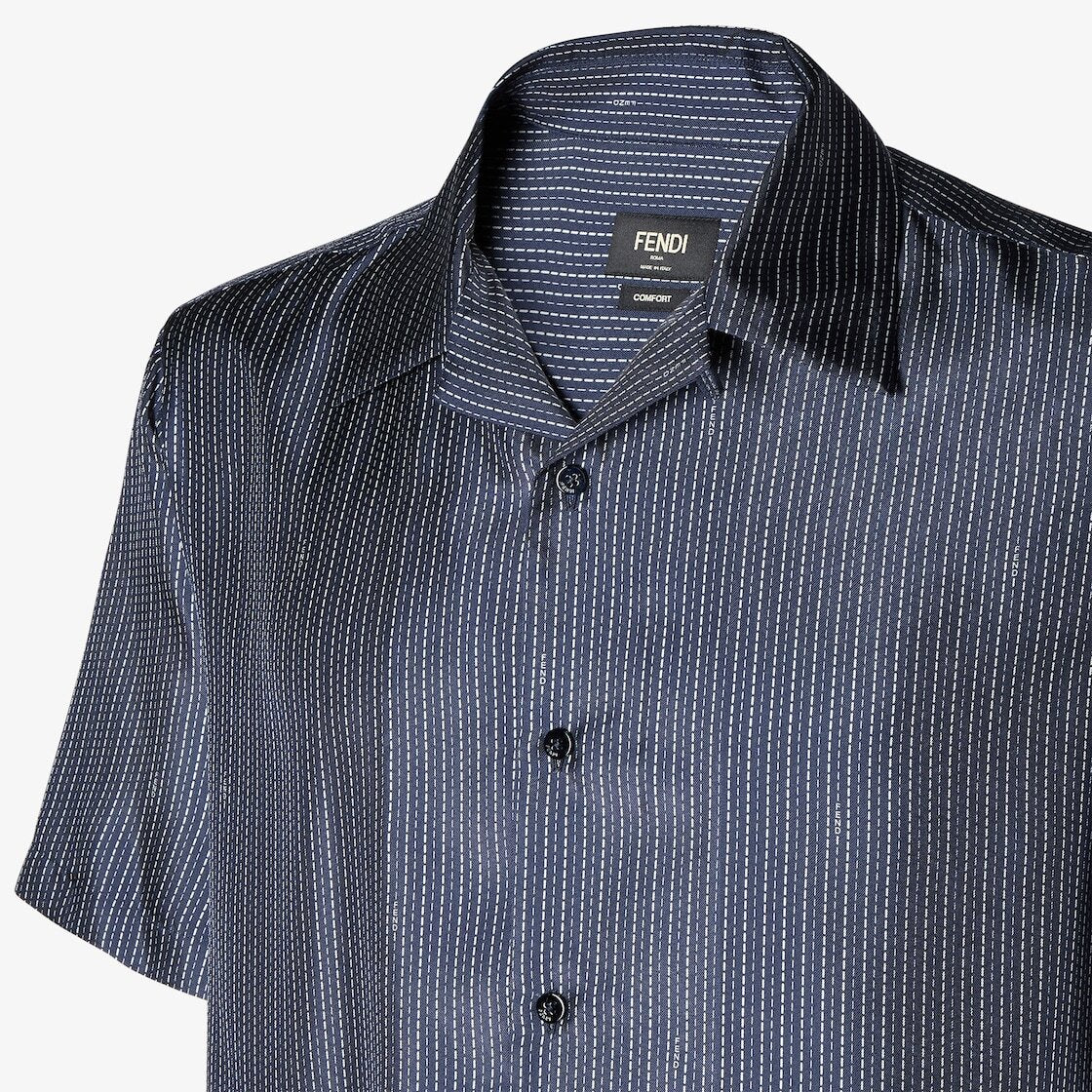 Winniemodo,Winniemodony,Fendi FS1324B15U,Fendi silk shirt,Fendi short sleeve shirt,Fendi shirt sale,Fendi clothes outlet,Fend