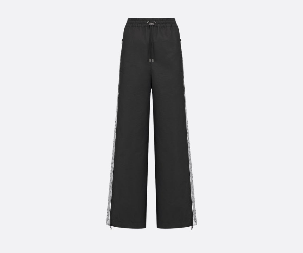 Dior 527P58S2205,Dior loose flared pants,Dior flared pants,Dior black flared pants,Dior loose pants womens,Dior womens pants