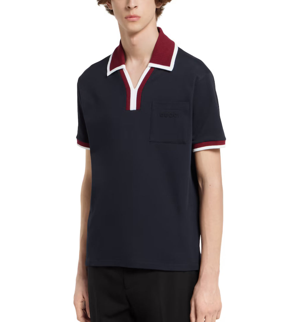 Winniemodo,Winniemodony,Gucci 829434 XJHEF,Gucci cotton polo shirt,Gucci polo shirt men,Gucci polo shirt women,Gucci polo shi