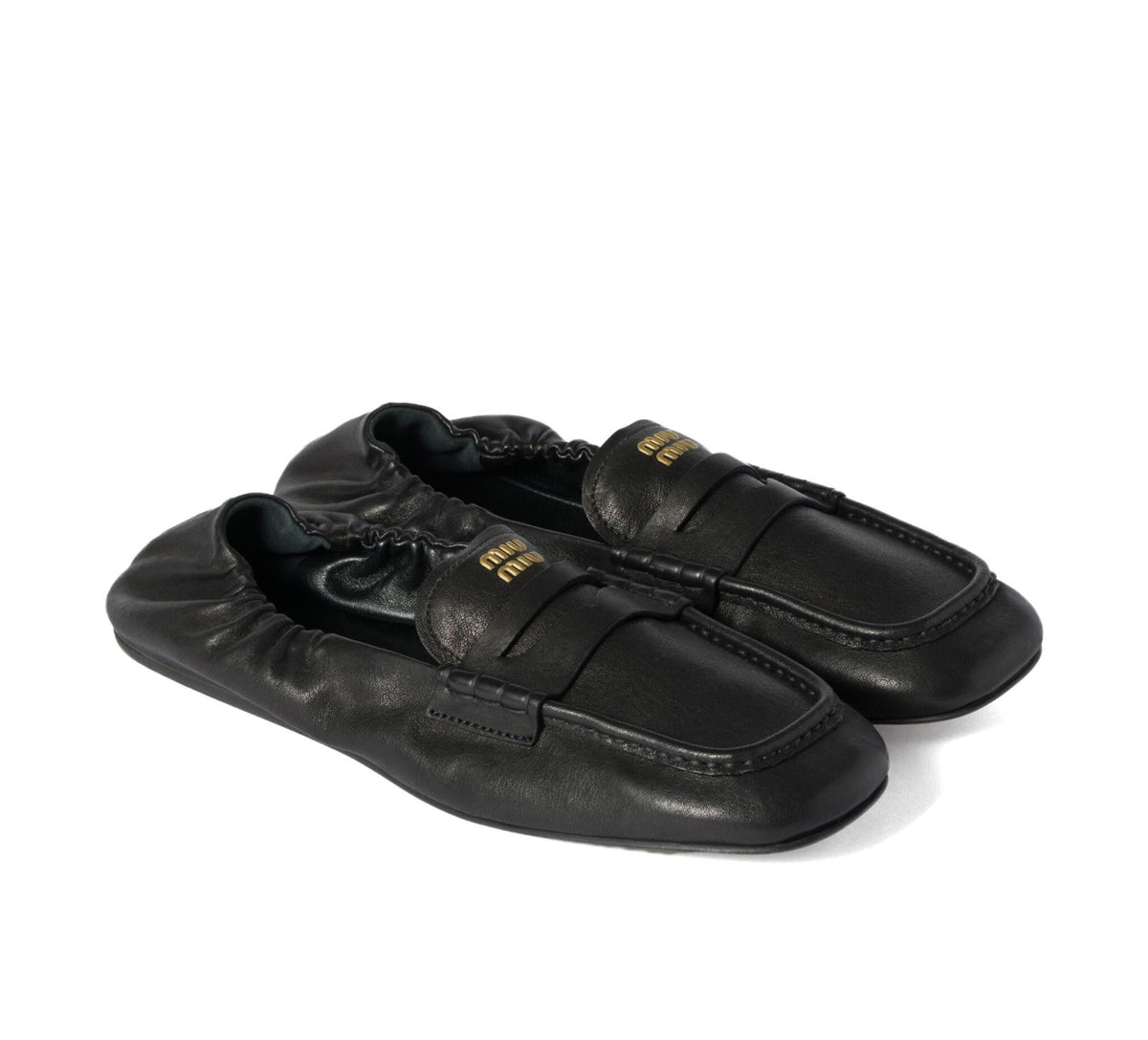 MIU MIU 5D341EF005EFX,Miu Miu loafer,Miu Miu loafer authenticity,Miu Miu logo loafer,Miu Miu loafer black,Miu Miu loafer pric
