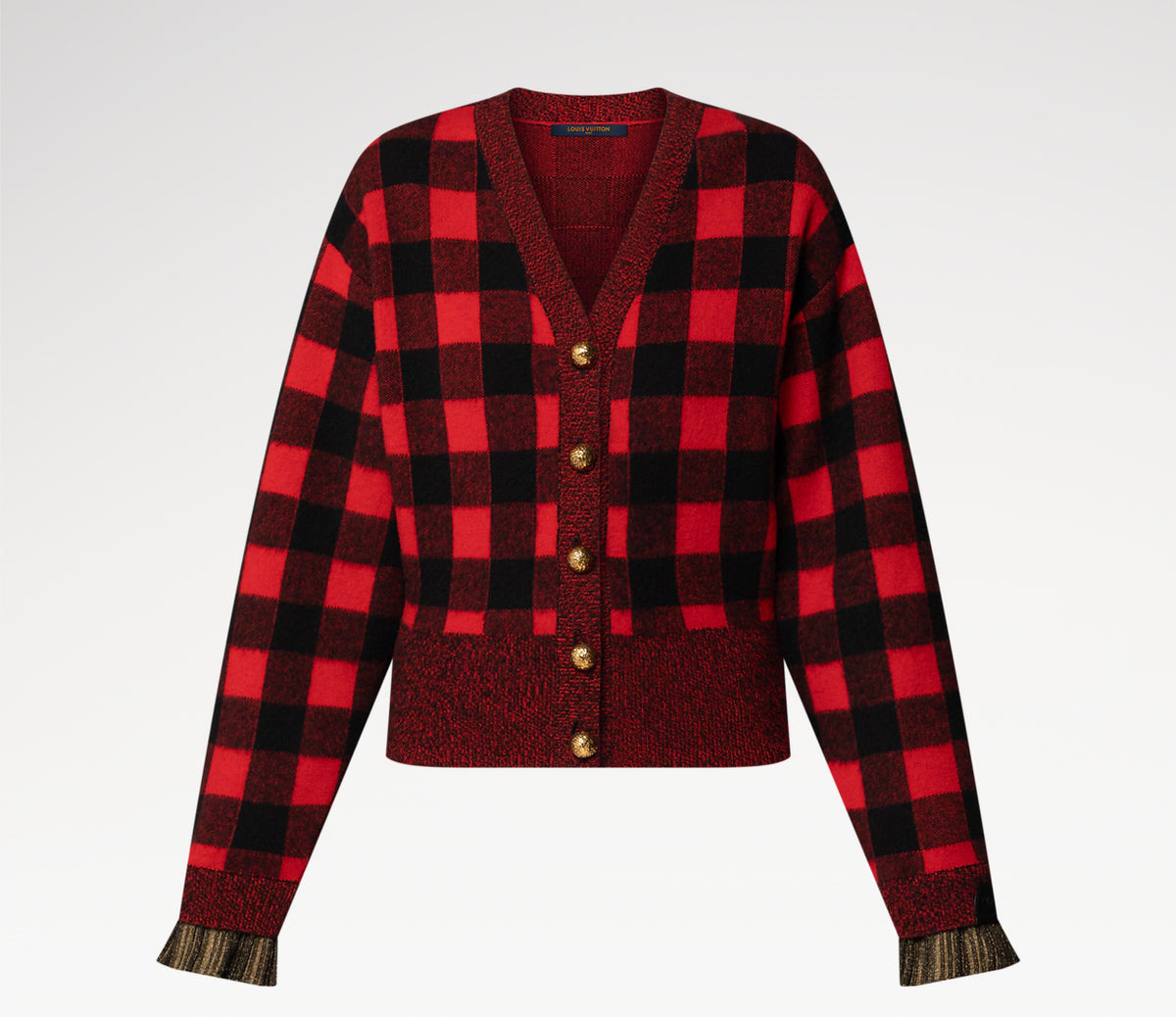 Winniemodo,Winnie modo,Louis Vuitton 1AIRDL,LV 1AIRDL,Louis Vuitton checkered cardigan,LV checkered cardigan,Louis Vuitton ca
