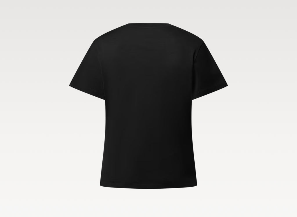 Louis Vuitton 1AIB29,LV 1AIB29, Louis Vuitton signature pocket T-shirt, LV pocket T-shirt, LV pocket black T-shirt, LV pocket