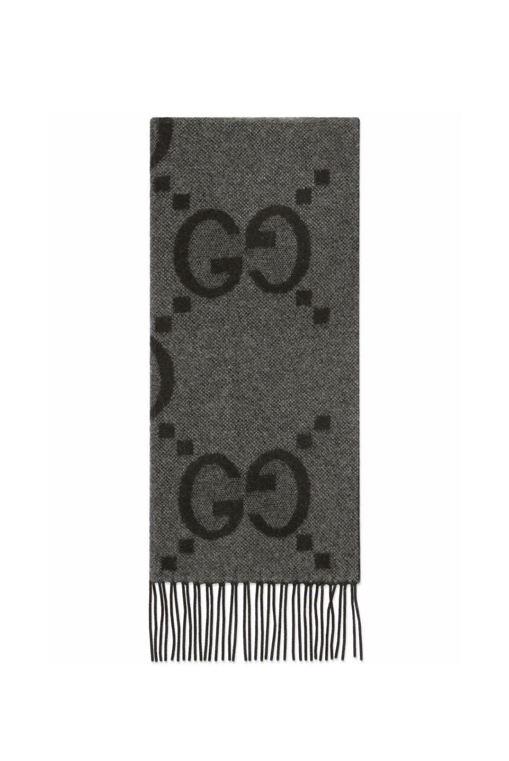 Gucci GG jacquard cashmere scarf