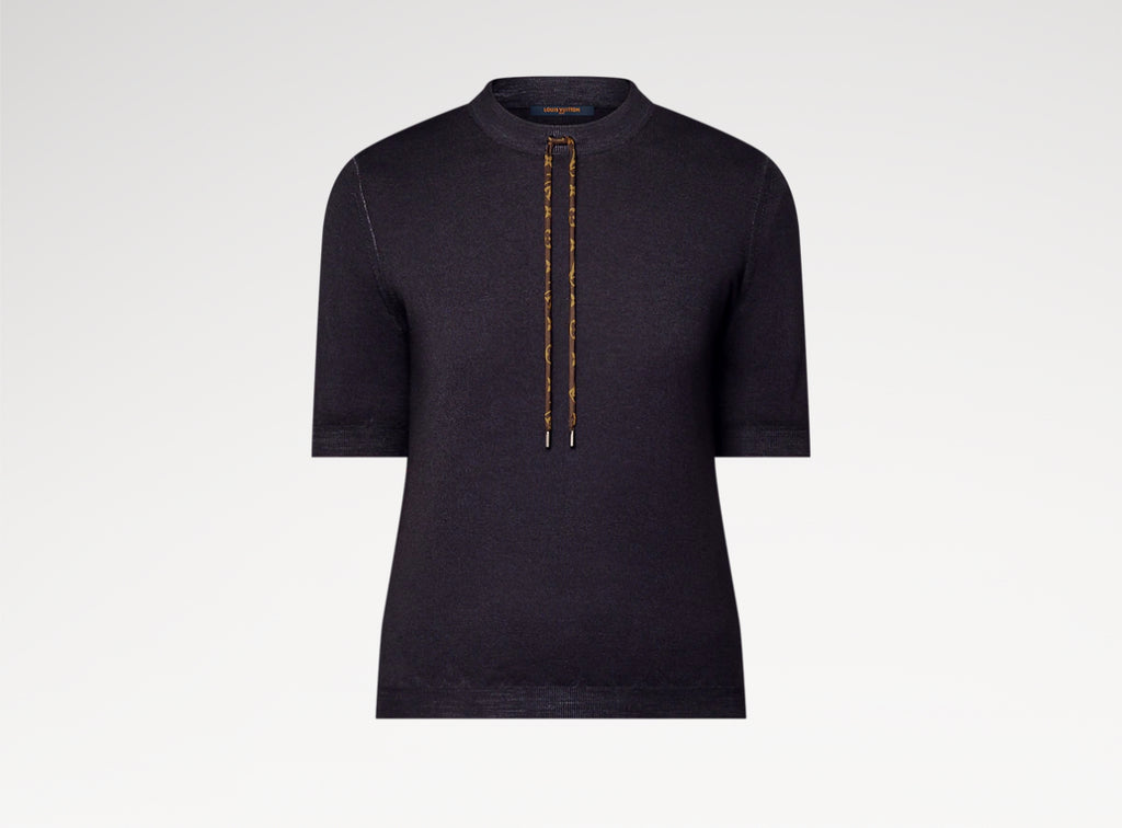 Louis Vuitton 1AGNGT,LV 1AGNGT,Louis Vuitton knit top,Louis Vuitton grey top,Louis Vuitton short sleeves top,Louis Vuitton sh