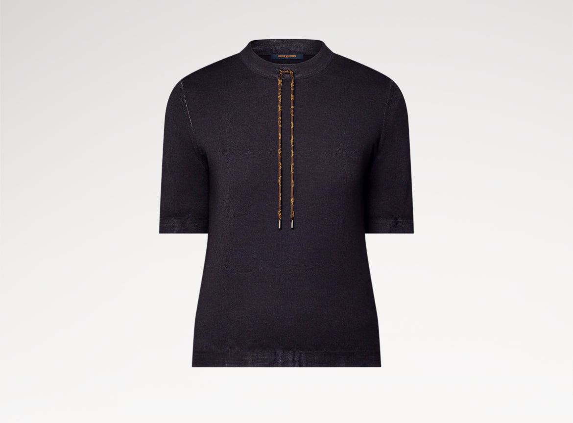 Louis Vuitton 1AGNGT,LV 1AGNGT,Louis Vuitton knit top,Louis Vuitton grey top,Louis Vuitton short sleeves top,Louis Vuitton sh