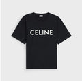 Celine loose t-shirt in cotton jersey,celine 2X681671Q,Celine logo t-shirt women,celine men's t-shirt,celine t-shirt on sale,