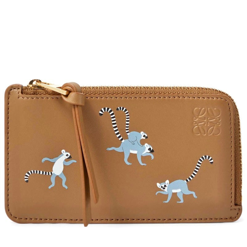 Loewe Suna Fujita Lemur leather coin purse,Loewe Suna Fujita purse,Loewe Suna Fujita lemur purse,Loewe Suna Fujita card holde